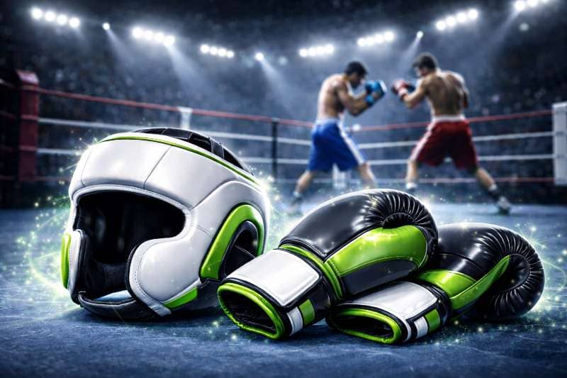 Boxerské prilby, rukavice a tréningová obuv – čistenie Sport Clean